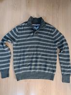 Pull rayé col montant Tommy Hilfiger, Ophalen of Verzenden, Zo goed als nieuw, Grijs
