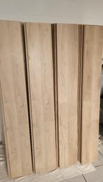 LAMINAAT Merk : Homebrand, kleur: natuurlijk hout - 8mm, Ophalen, Gebruikt, Beige, 50 tot 75 m²