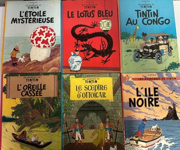 Collection BD Tintin  disponible aux enchères