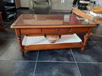 Salontafel van kersenhout, Huis en Inrichting, Ophalen, Gebruikt, 100 tot 150 cm, 50 tot 100 cm
