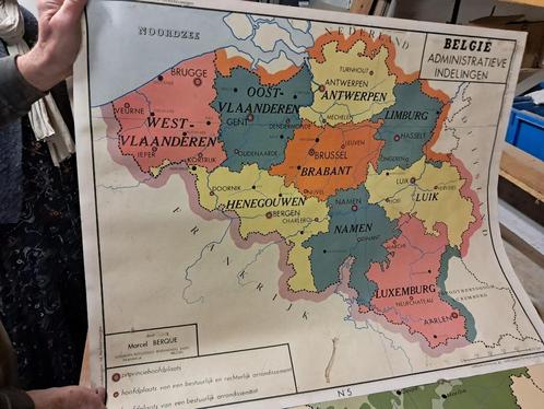 BAERT historische kaarten van België, Afrika en Kongo, en ve, Huis en Inrichting, Woonaccessoires | Schilderijen, Tekeningen en Foto's
