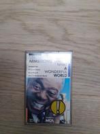 Cassette Louis Armstrong - What a wonderfull world, Gebruikt, Ophalen of Verzenden