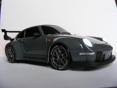 RC - PORSCHE 993 GT2 EVO met afstandsbediening, Hobby en Vrije tijd, Modelbouw | Radiografisch | Auto's, Nieuw, Auto onroad, Elektro