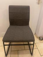 Eetkamerstoelen donkergrijs 6 stuks, Huis en Inrichting, Stoelen, Ophalen, Zo goed als nieuw
