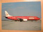 Virgin Express Postcard #01 Boeing B-737-46M OO-VEC Sabena, Verzamelen, Ophalen of Verzenden, Nieuw, Kaart, Foto of Prent