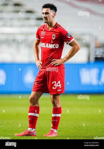 Matchworn voetbalschoenen Jelle Bataille Royal Antwerp beschikbaar voor biedingen