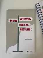 wegwijs in uw lokaal bestuur, Boeken, Ophalen, Overige vakken, Herwig Reynaert, Nieuw