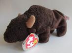 BEANIE BABIE’S: 67-ROAM-1998-BUFFEL Mint –Excellent -Nieuw, Verzamelen, Verzenden