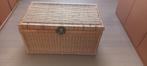 Rieten koffer, Huis en Inrichting, Ophalen, Gebruikt, 50 tot 100 cm, 50 tot 75 cm