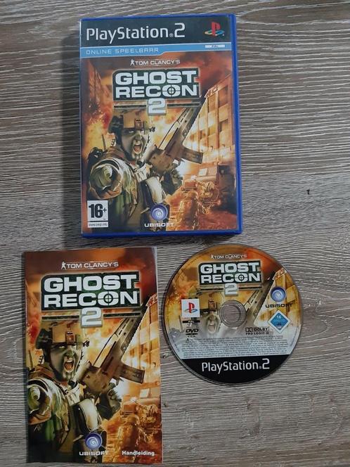 Ps2 Ghost Recon 2, Consoles de jeu & Jeux vidéo, Jeux | Sony PlayStation 2, Comme neuf, Enlèvement ou Envoi