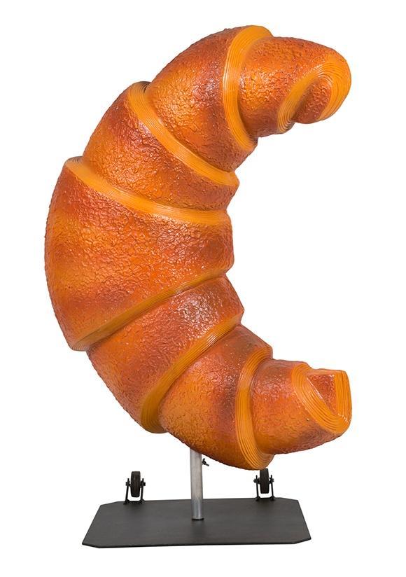 Levensgrote Croissant 140 cm - verrijdbaar of hangend, Verzamelen, Merken en Reclamevoorwerpen, Nieuw, Ophalen