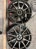 Jr racing velgen 4x100 18 inch opknappers, Auto-onderdelen, Banden en Velgen, Ophalen, 18 inch, Velg(en)