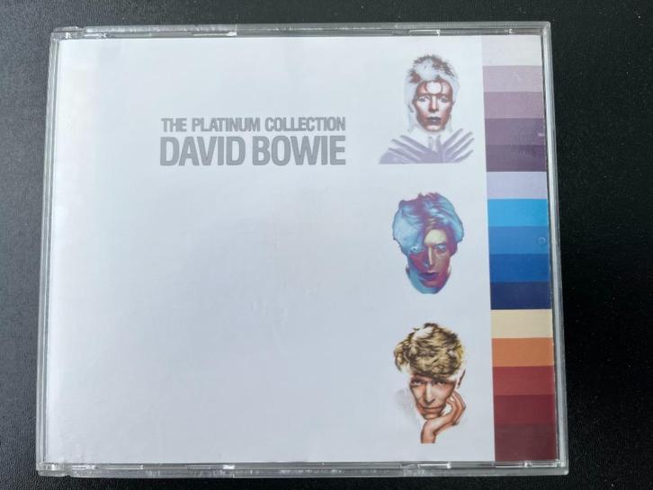 David Bowie - The platinum collection (3 CD's), Cd's en Dvd's, Cd's | Pop, Zo goed als nieuw, Boxset, Ophalen of Verzenden