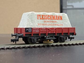 Sporenreinigingswagon - Fleischmann - HO beschikbaar voor biedingen