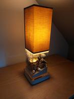 Decoratieve tafellamp met zeeschelpen - 46 cm, Zo goed als nieuw, Ophalen