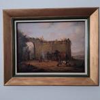 Chevaux à la porte de la ville, Antiquités & Art, Art | Peinture | Classique, Enlèvement ou Envoi