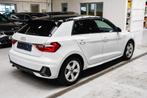 Audi A1 Sportback 30 TFSI S line Automaat - LEDER / NAVI, Auto's, USB, Wit, Leder, Bedrijf