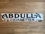 Carton émaillé Abdulla Cigarettes, Collections, Utilisé, Enlèvement ou Envoi