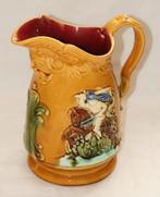 Antieke kan - Majolica - Nimy Les Mons, Antiek en Kunst, Antiek | Keramiek en Aardewerk, Ophalen of Verzenden