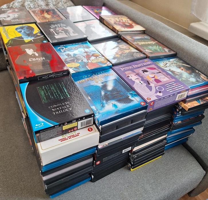 Collection de plus de 300 DVD/BLU-RAY, CD & DVD, Blu-ray, Comme neuf, Enlèvement