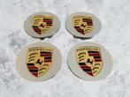Chrome/Goud Porsche Naafdoppen/Naafkappen 76mm set van 4, Verzenden, Nieuw