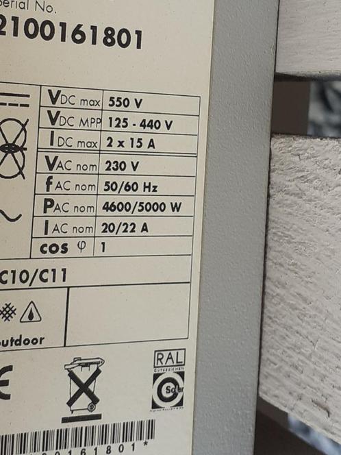 omvormer 5000watt zonnepanelen, Elektronische apparatuur, Overige elektronische apparatuur, Gebruikt, Ophalen