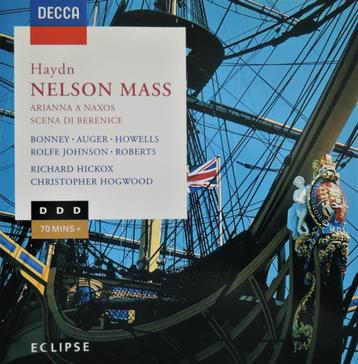 Haydn / Nelson Mass ea - Hogwood / Hickox - DECCA - DDD