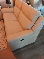 salon 3x2 zit stof, 6 weken oud. nieuw met 2 relax zit/hoofd, Ophalen