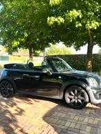 Mini Cooper Cabrio, Auto's, Mini, Cabriolet, Zwart, Particulier, Onderhoudsboekje