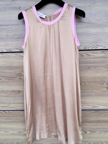 Robe en soie beige Paul Smith comme neuve beschikbaar voor biedingen