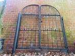 Sierlijke Smeedijzeren hek, Ophalen, Met poort, Gebruikt, Sierhekwerk