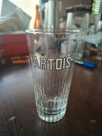 Stella Artois 33cl glas zwart gauge 1, Verzamelen, Verzenden, Gebruikt, Glas of Glazen, Stella Artois