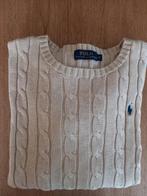 Ralph Lauren trui katoen, Kleding | Dames, Truien en Vesten, Maat 38/40 (M), Polo Ralph Lauren, Beige, Ophalen of Verzenden