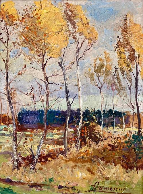 Schilderij Leon Tamenne (1904-1953), Antiek en Kunst, Kunst | Schilderijen | Klassiek, Ophalen