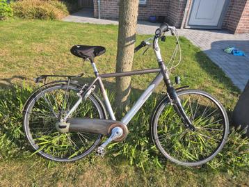 stadsfiets gazelle orange lite heren, Fietsen en Brommers, Ophalen, Gebruikt, Gazelle, Versnellingen