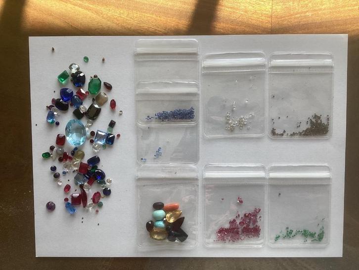 Pierres précieuses semi-precieuses verroterie, Hobby en Vrije tijd, Kralen en Sieraden maken, Ophalen of Verzenden