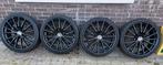 Velgenset 5x112 glans zwart, Auto-onderdelen, Banden en Velgen, Gebruikt, 255 mm, Banden en Velgen, Zomerbanden
