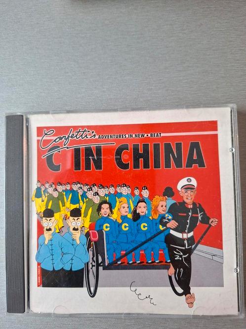 Cd. Confetti's.  C in China. (Déesse, Fr, 1989)., Cd's en Dvd's, Cd's | Dance en House, Zo goed als nieuw, Ophalen of Verzenden