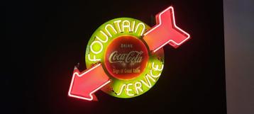 Coca-Cola neon reclame beschikbaar voor biedingen