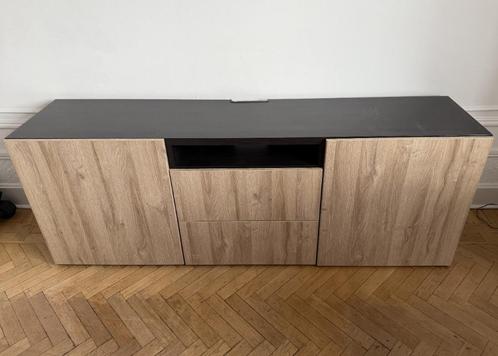 Ikea TV Cabinet (BESTÅ), immaculate condition, 180x40x65 cm, Huis en Inrichting, Kasten |Televisiemeubels, Zo goed als nieuw, Ophalen