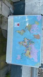 Landkaart - bord, Livres, Atlas & Cartes géographiques, Carte géographique, Enlèvement, Utilisé