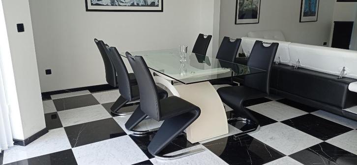 DESIGN Eetkamer- en woonkamertafels. Te restaureren!, Huis en Inrichting, Tafels | Eettafels, Gebruikt, 50 tot 100 cm, 150 tot 200 cm