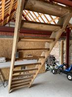 Houten trap, Doe-het-zelf en Bouw, Ladders en Trappen, Ophalen, Trap