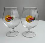 2 Ice Tea glazen en 2 Cola Light glazen, Ophalen of Verzenden