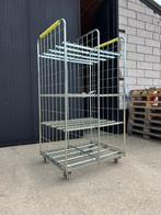 Magazijnkar – rolcontainer (meerdere stuks), Doe-het-zelf en Bouw, Ophalen of Verzenden, Gebruikt, Transportkar