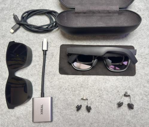 Xreal Air 2 AR-bril met Power Plus-adapter, Audio, Tv en Foto, Projectieschermen, Ophalen of Verzenden
