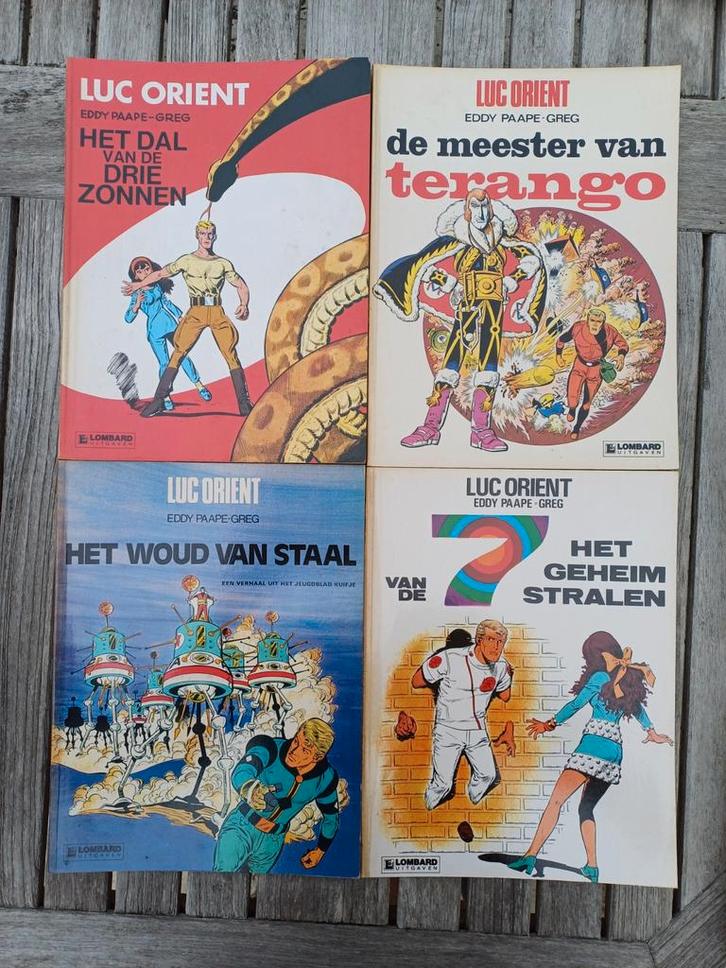 Bijna complete reeks Luc Orient, Boeken, Stripverhalen, Zo goed als nieuw, Meerdere stripboeken, Ophalen of Verzenden