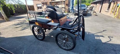 Marathon koets, Dieren en Toebehoren, Rijtuigen en Koetsen, Zo goed als nieuw, Marathonwagen, Paard of Pony