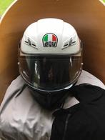Motorhelm AGV Compact ST Detroit Wit-Zwart XL, Motoren, Ophalen, Systeemhelm, XL, AGV