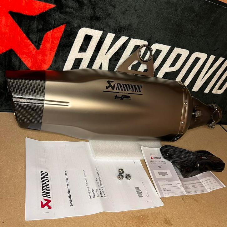SOLD// Akrapovic HP Titanium -BMW R1250GS/ R1200GS GSA LC, Motoren, Onderdelen | BMW, Ophalen